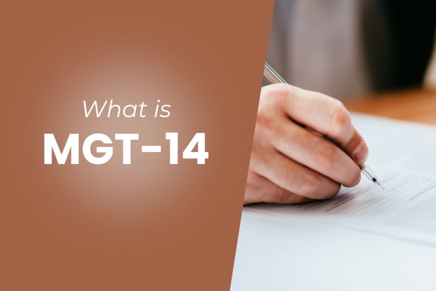 Form MGT-14 Explained: Mandatory ROC Filing for Major Company Decisions